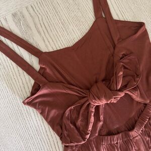 Kate Quinn Bamboo Bow Jumpsuit